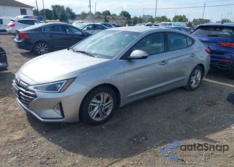 2020 Hyundai Elantra Sel из США, поврежденный, VIN 5NPD84LF2LH560725